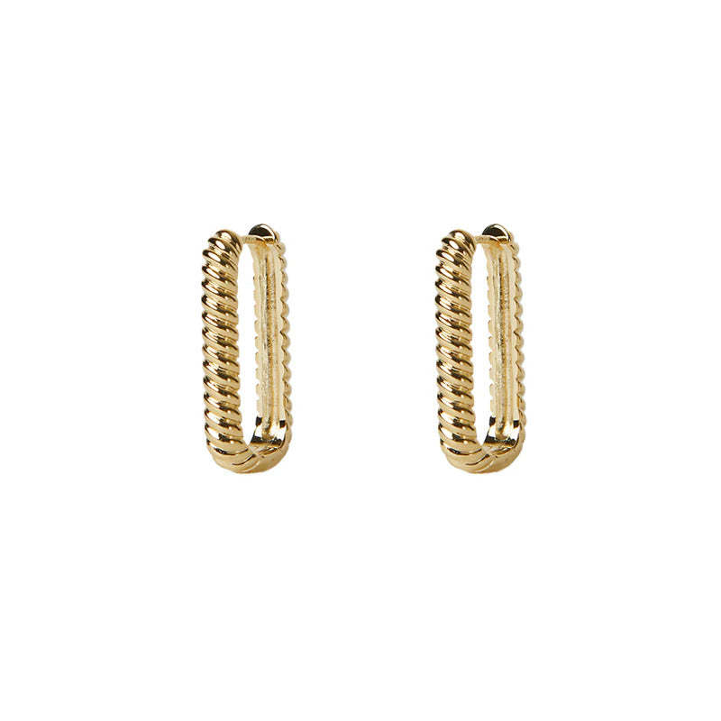 ARGENTO VIVO THE TWISTED U HOOP