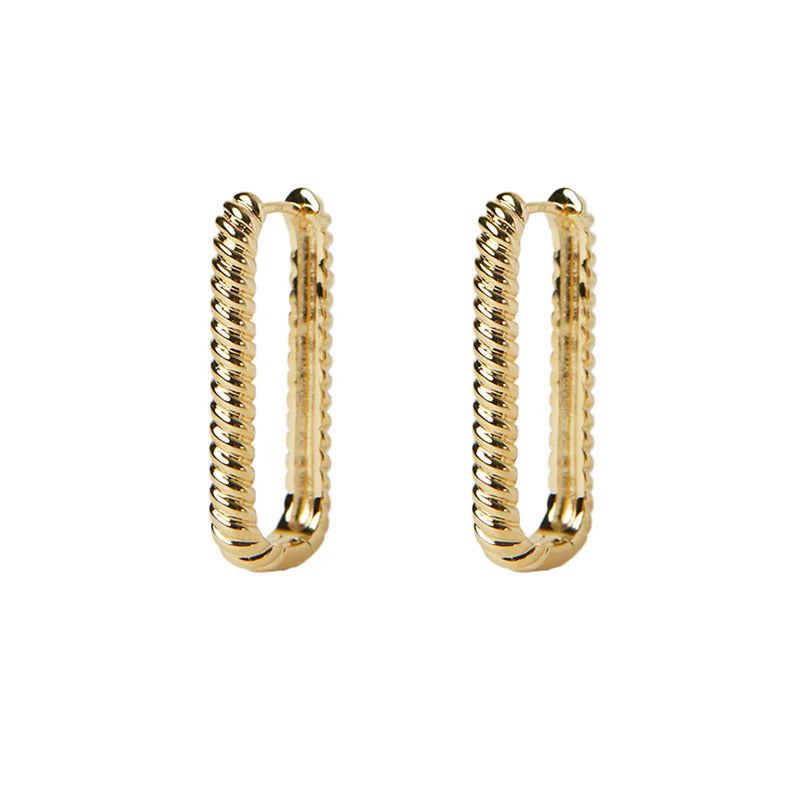 ARGENTO VIVO THE TWISTED U HOOP