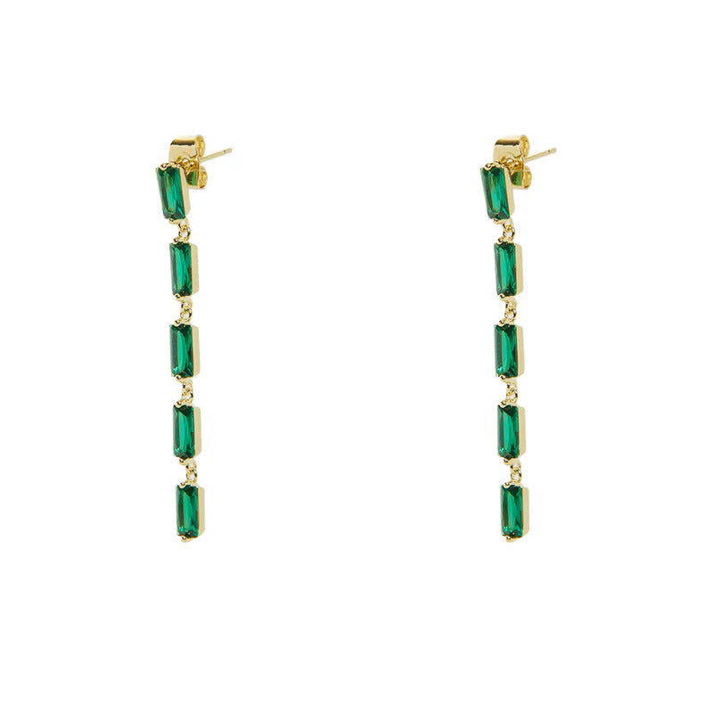 ARGENTO VIVO THE BAGUETTE DROP EARRING