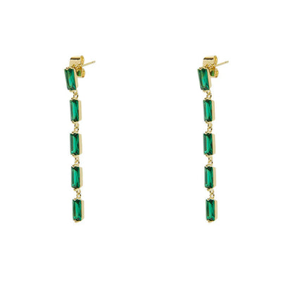 ARGENTO VIVO THE BAGUETTE DROP EARRING