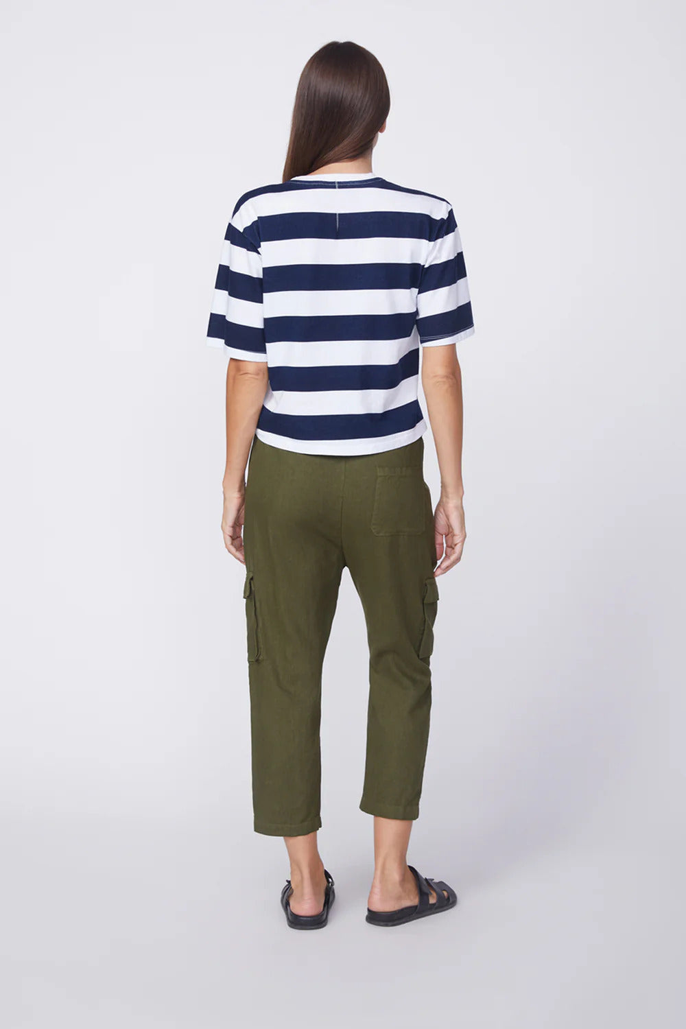 BAILEY/44 Women's Stateside Linen Paperbag Cargo Pant