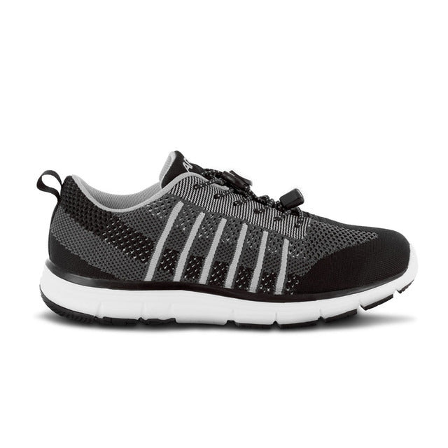 Apexfoot Men's Knit Active Shoe Bolt - Black