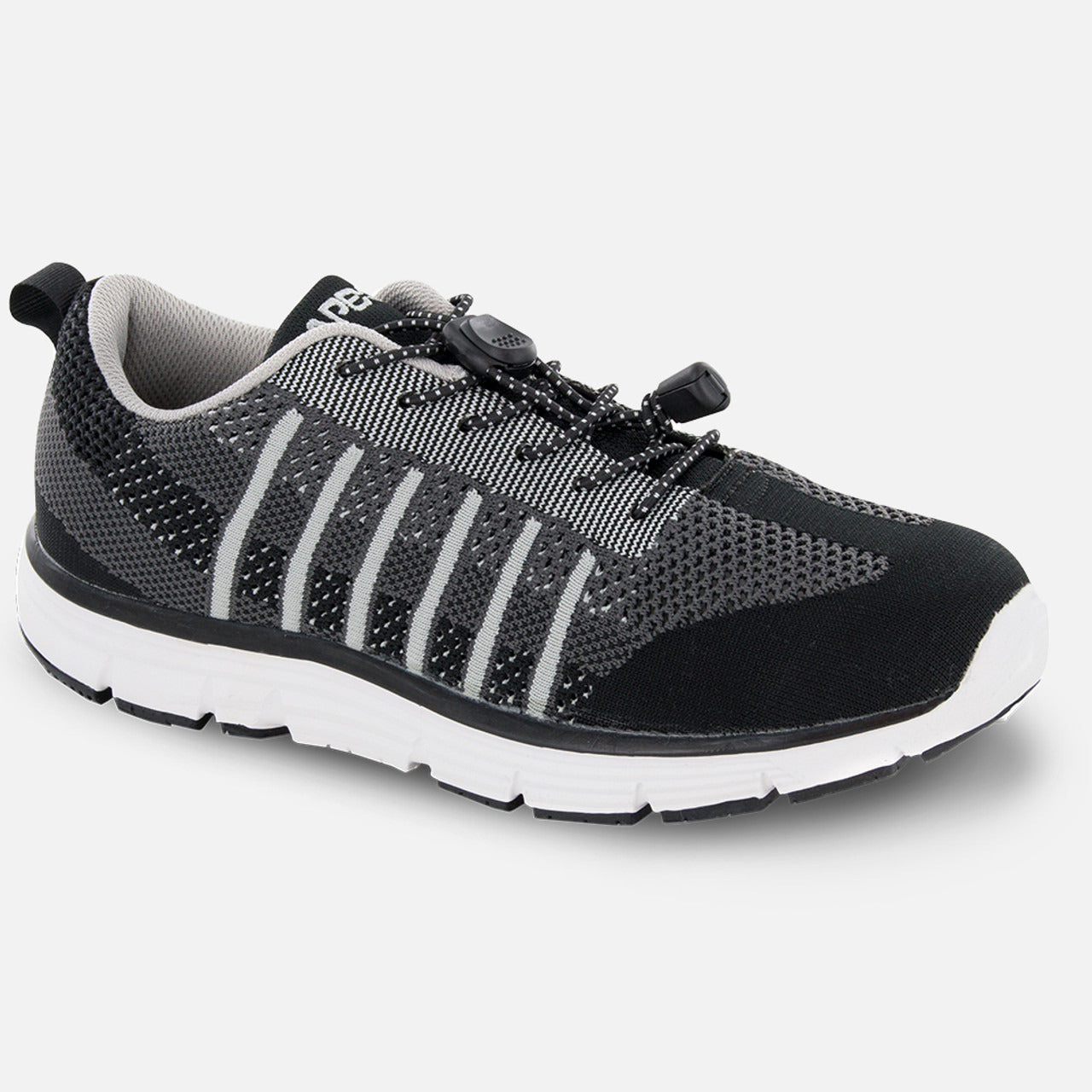 Apexfoot Men's Knit Active Shoe Bolt - Black