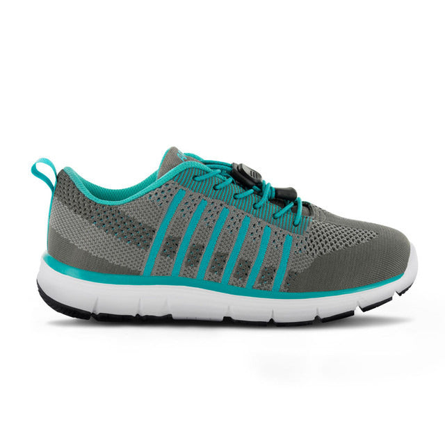 Apexfoot Women's Knit Active Shoe Breeze - Grey