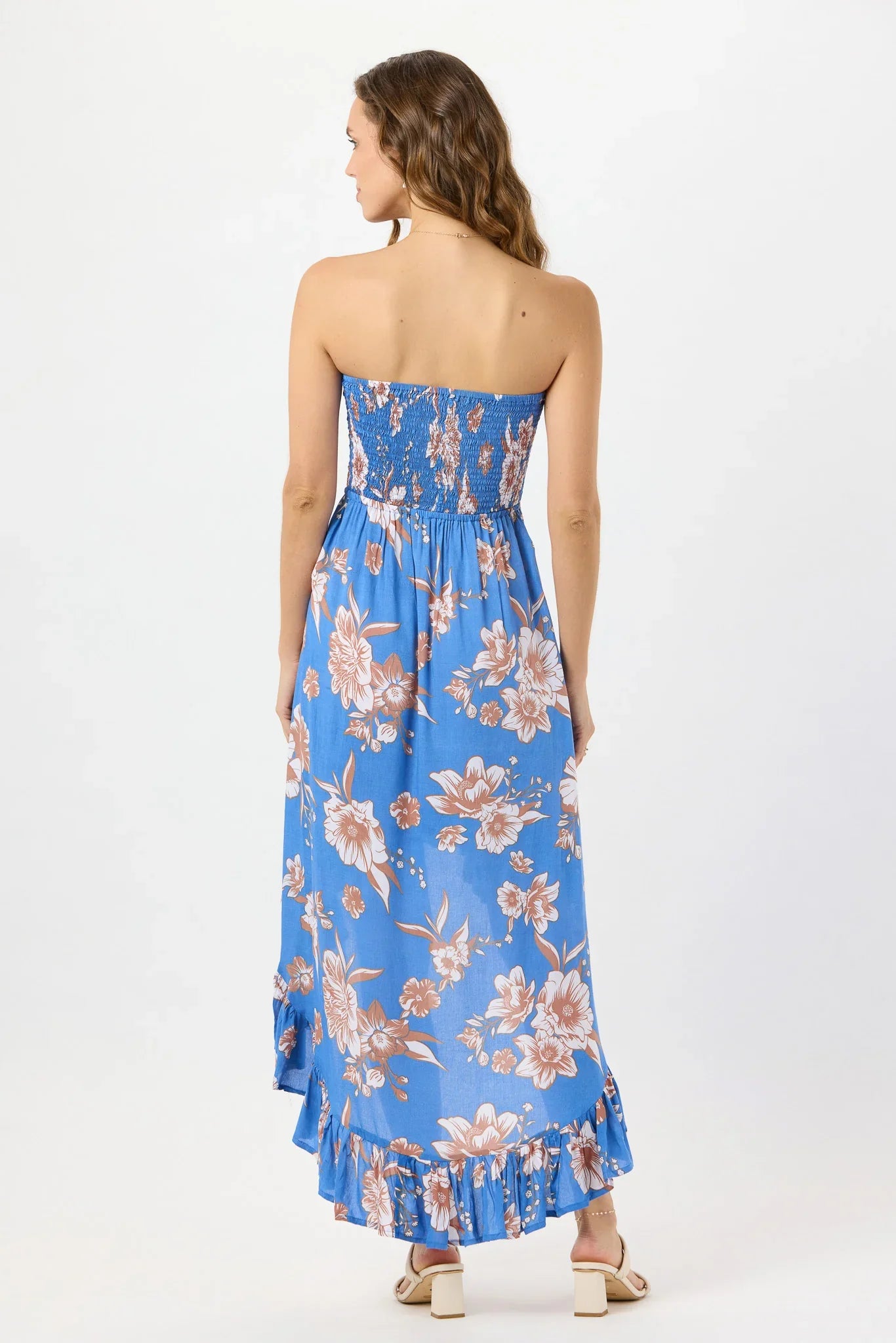 Tiare Hawaii Aila Maxi Dress - Blooming Orchid Blue