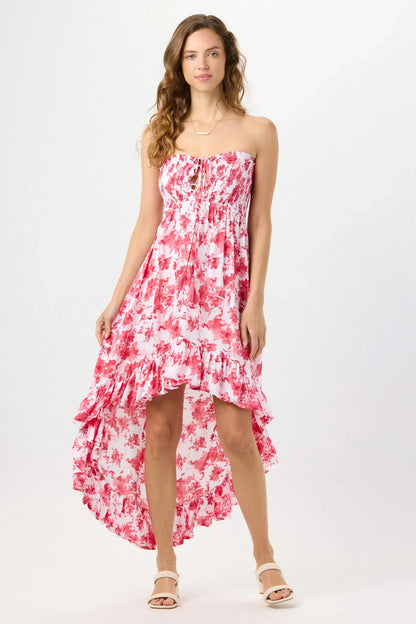 Tiare Hawaii Aila Maxi Dress - Dreamy Floral Guava