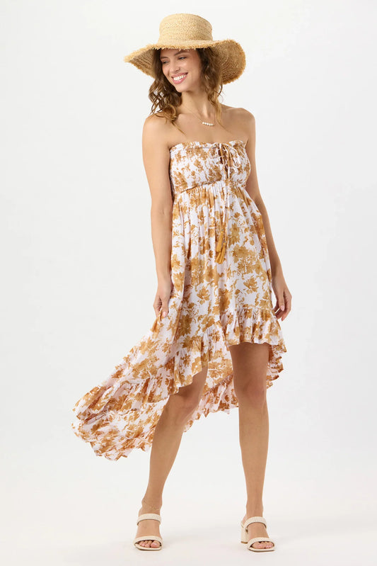 Tiare Hawaii Aila Maxi Dress - Dreamy Floral Sand