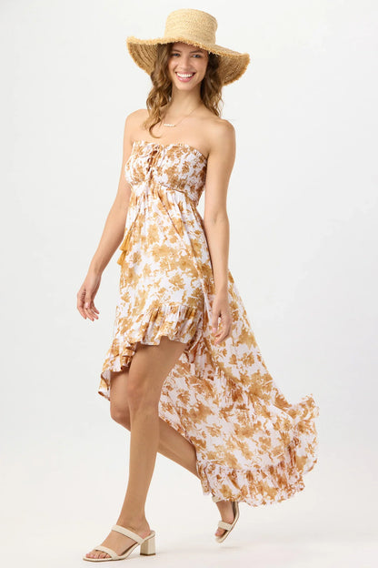 Tiare Hawaii Aila Maxi Dress - Dreamy Floral Sand