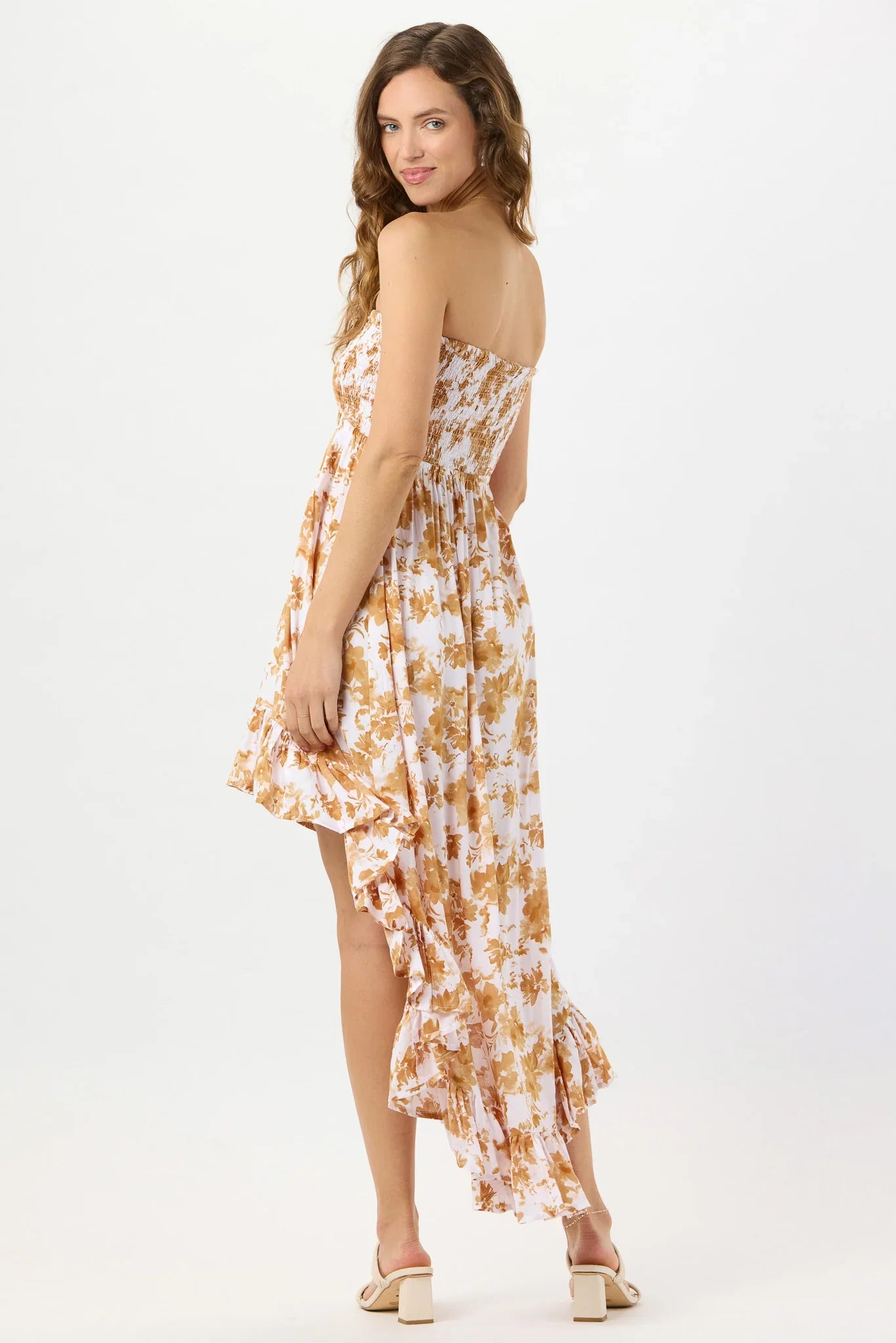 Tiare Hawaii Aila Maxi Dress - Dreamy Floral Sand
