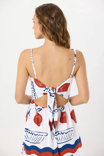 Tiare Hawaii Aloha Mini Dress - Amalfi Rust