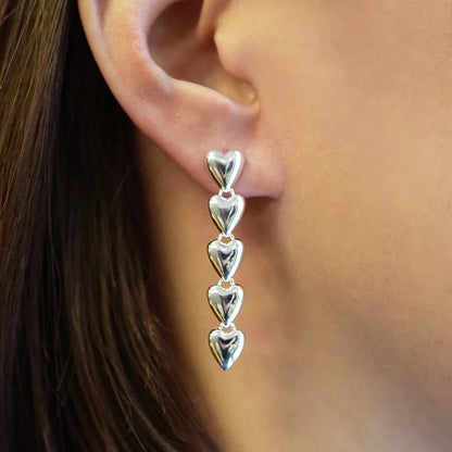 ARGENTO VIVO THE AMOUR DROP EARRING