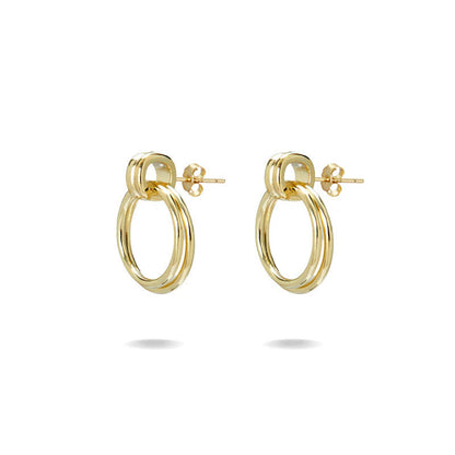 ARGENTO VIVO THE DOUBLE DOOR KNOCKER HOOP