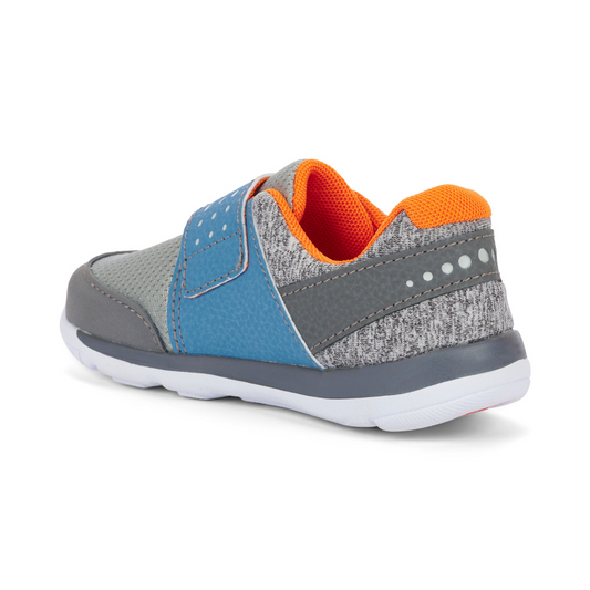 See Kai Run Boy's Ryder Flexirun Gray/Steel Blue