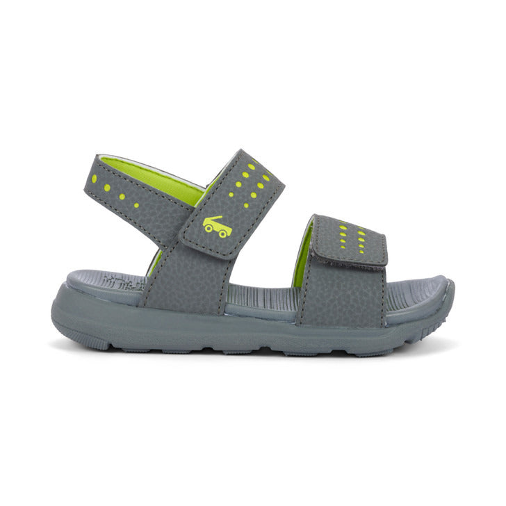 See Kai Run Boy's Billie Flexirun Gray/Lime