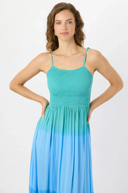 Tiare Hawaii Avalon Maxi Dress - Jungle Blue Ombre