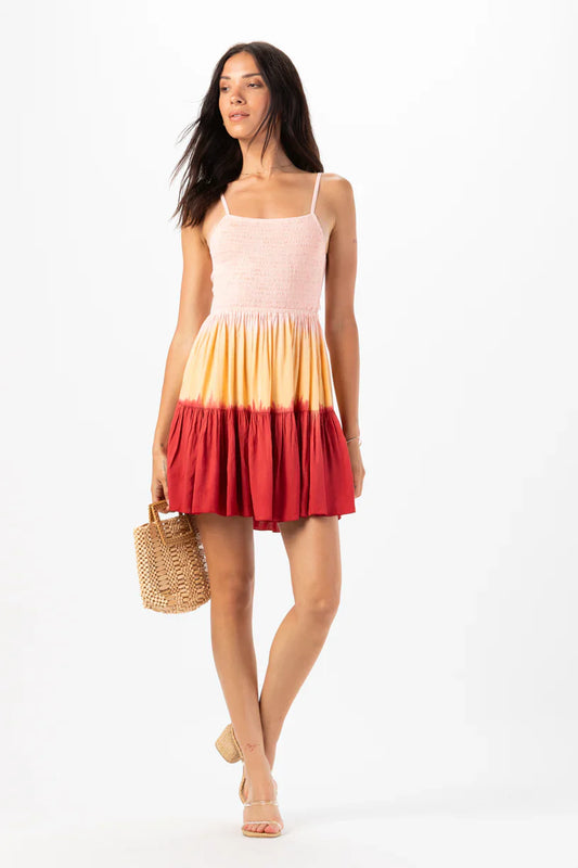 Tiare Hawaii Avisa Mini Dress - Sunrise Ombre