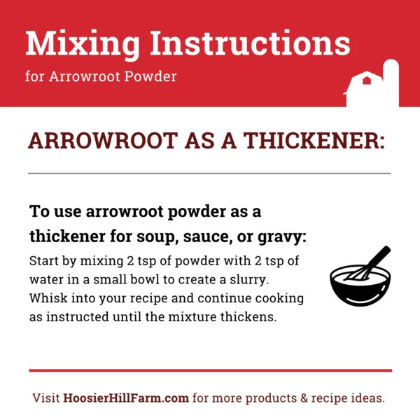 Hoosier Hill Farm Arrowroot Powder