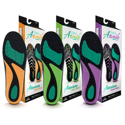 Apexfoot A-Wave Orthotic Support Insole Unisex