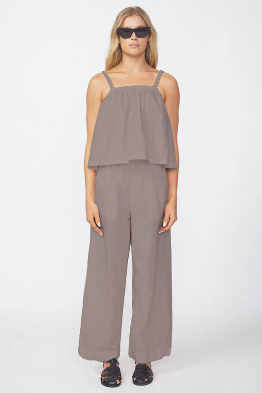 BAILEY/44 Women's Stateside Voile Wide Leg Trouser in Twig