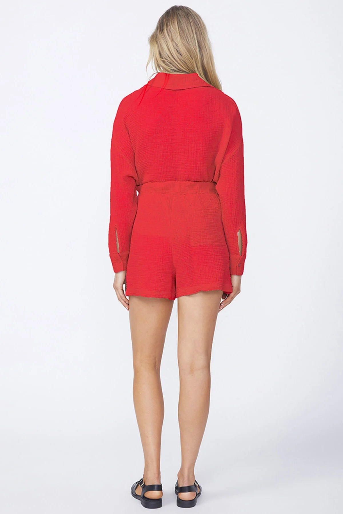 BAILEY/44 Women's Stateside Gauze Short in Cherry Pie