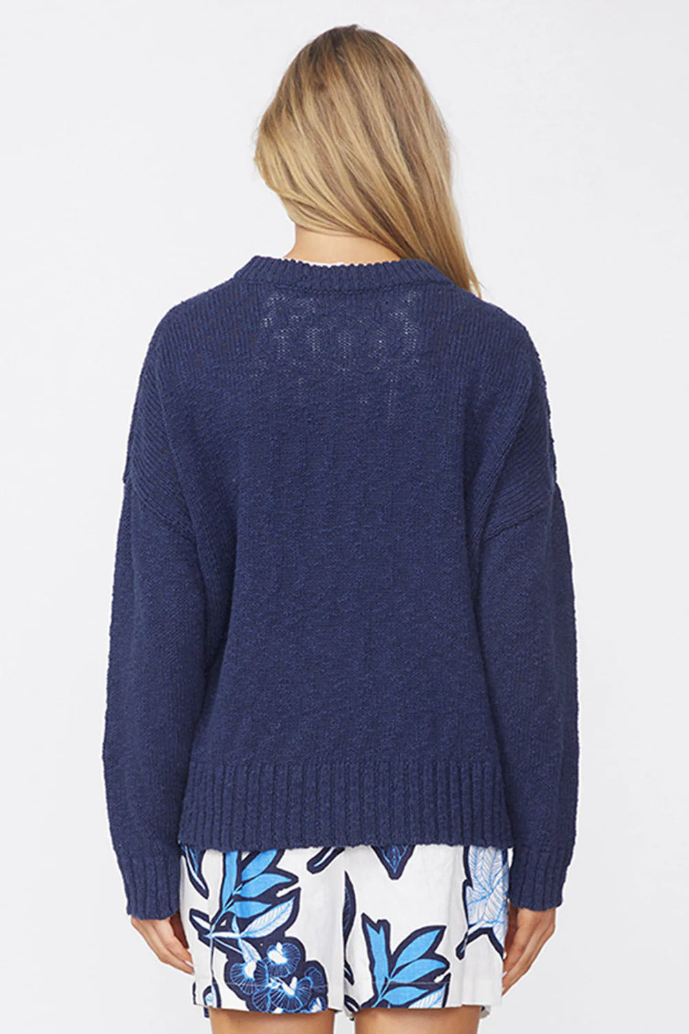 BAILEY/44 Women's Stateside Cotton Linen Pullover Sweater