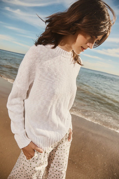 BAILEY/44 Women's Stateside Cotton Linen Pullover Sweater