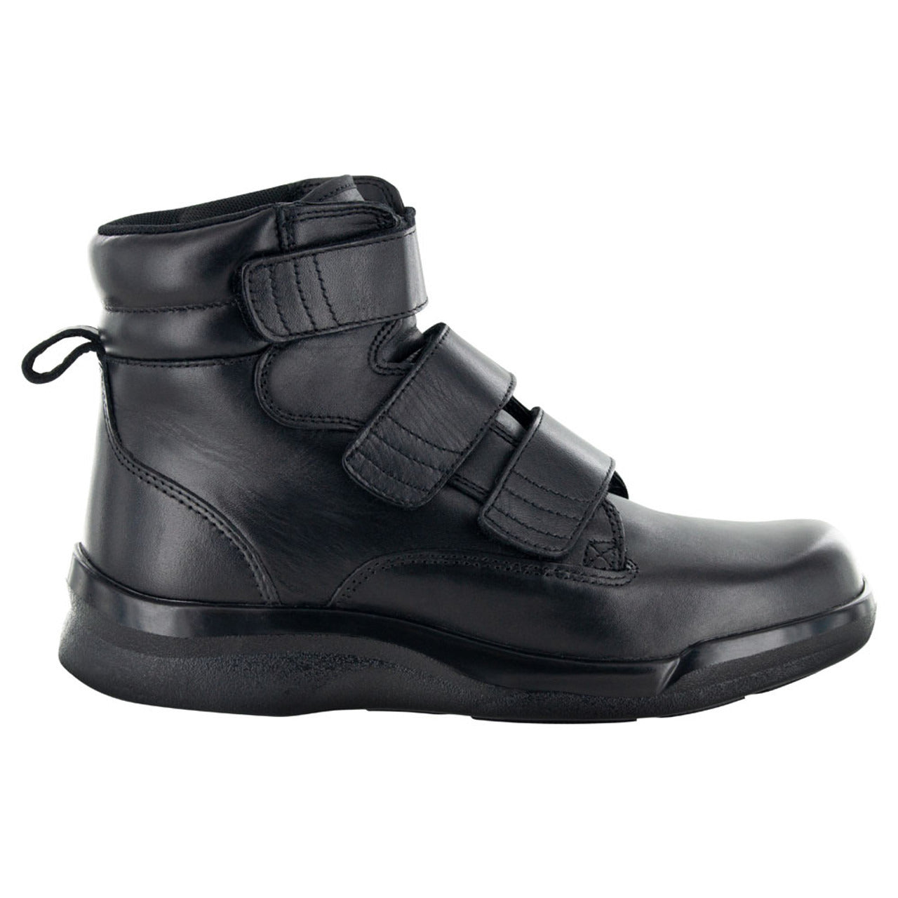 Apexfoot Men's Biomechanical Triple-Strap Work Boot - Black