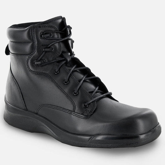 Apexfoot Men's Biomechanical Lace-Up Work Boot - Black