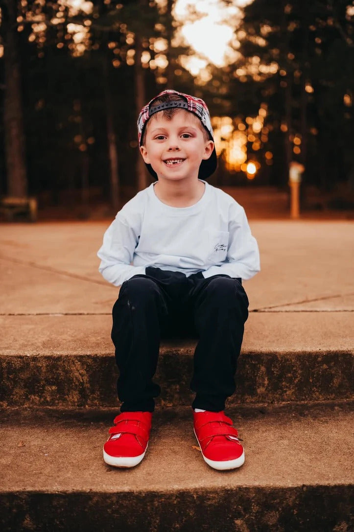 Little Love Bug Co. Casual Red Low Top