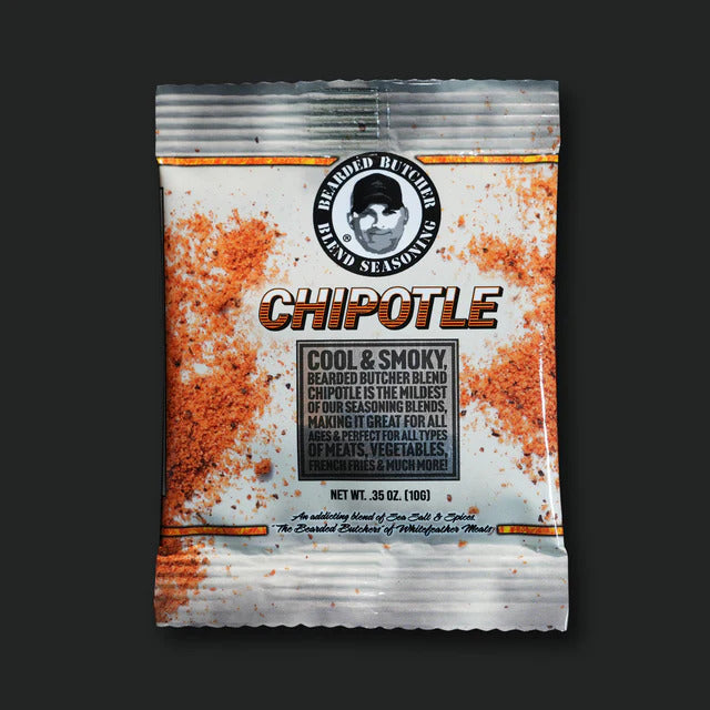 The Bearded Butchers Bearded Butcher Chipotle 10g Travel Size Packet