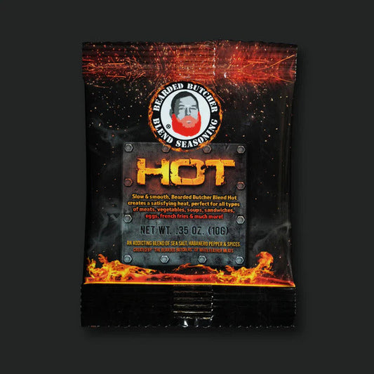 The Bearded Butchers Bearded Butcher Hot 10g Travel Size Packet