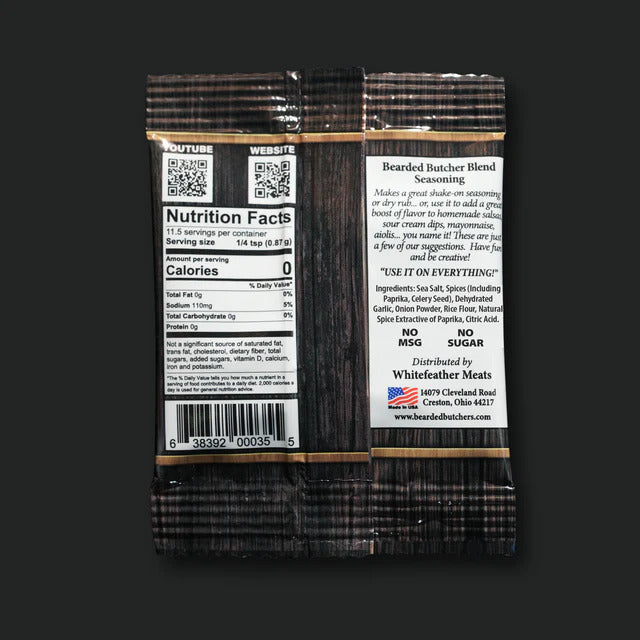 The Bearded Butchers Bearded Butcher Original 10g Travel Size Packet