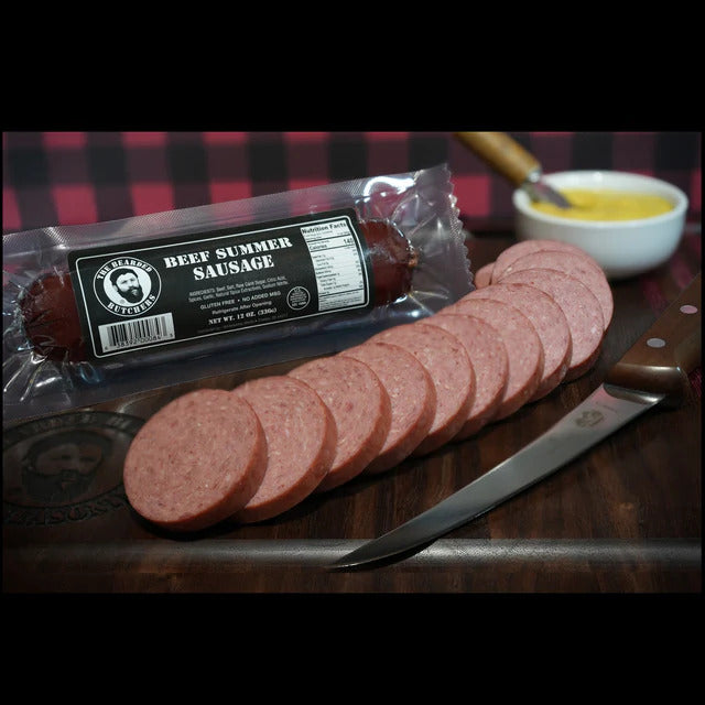 The Bearded Butchers Bearded Butcher Summer Sausage 12oz