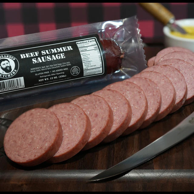 The Bearded Butchers Bearded Butcher Summer Sausage 12oz