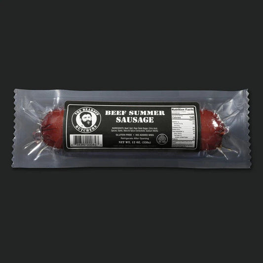 The Bearded Butchers Bearded Butcher Summer Sausage 12oz