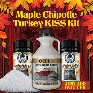 The Bearded Butchers Bearded Butcher Maple Chipotle Turkey KISS DIY Kit