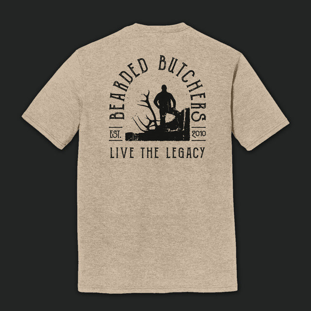 The Bearded Butchers Live the Legacy Arch T-Shirts