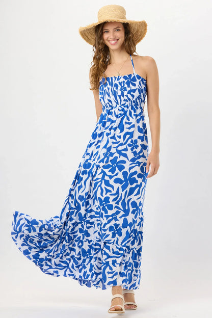 Tiare Hawaii Bellini Maxi Dress - Bora Bora Blue