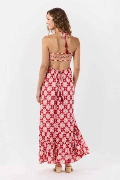 Tiare Hawaii Bellini Maxi Dress - Casablanca Red