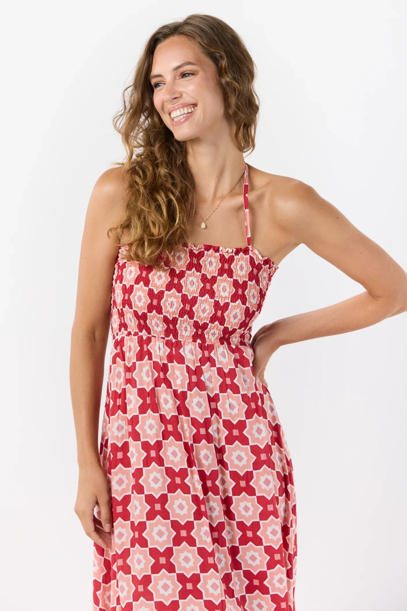 Tiare Hawaii Bellini Maxi Dress - Casablanca Red