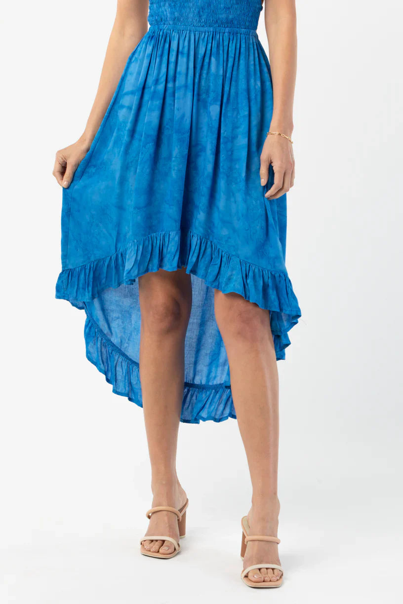 Tiare Hawaii Bellini Midi Dress - Batik Salt Pacific