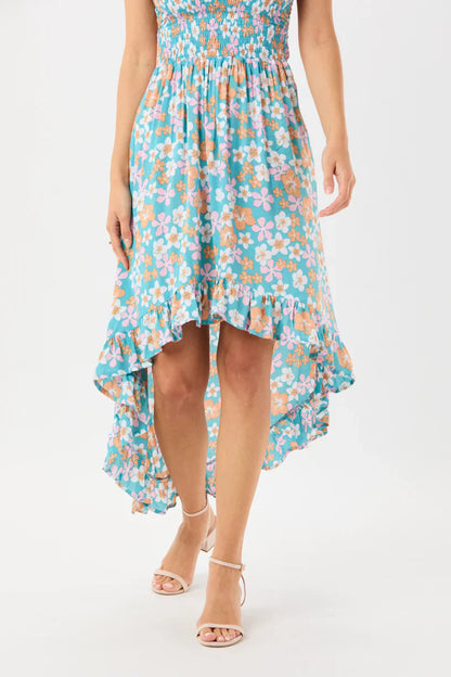 Tiare Hawaii Bellini Midi Dress - Dreamy Floral Tosca