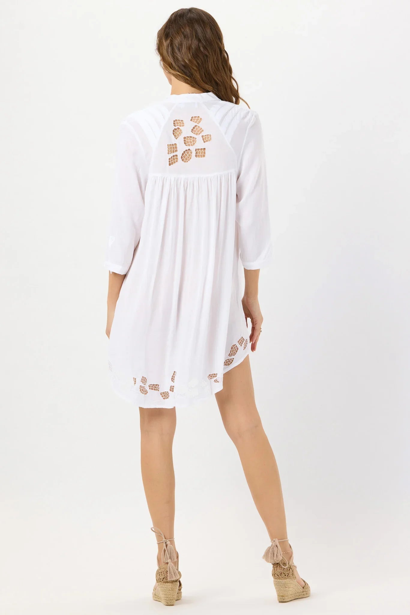 Tiare Hawaii Binni Mini Dress - White