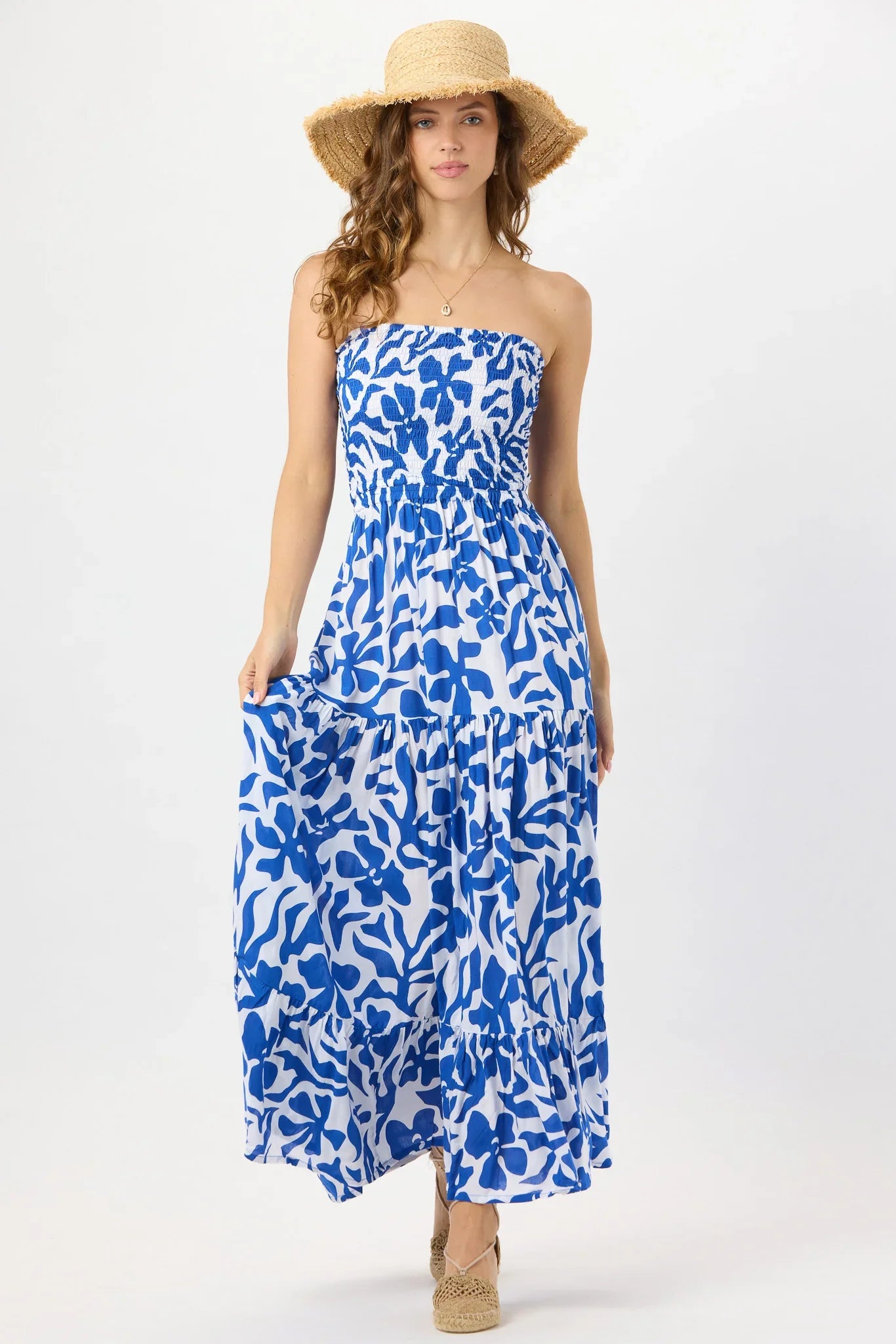 Tiare Hawaii Boracay Maxi Dress - Bora Bora Blue
