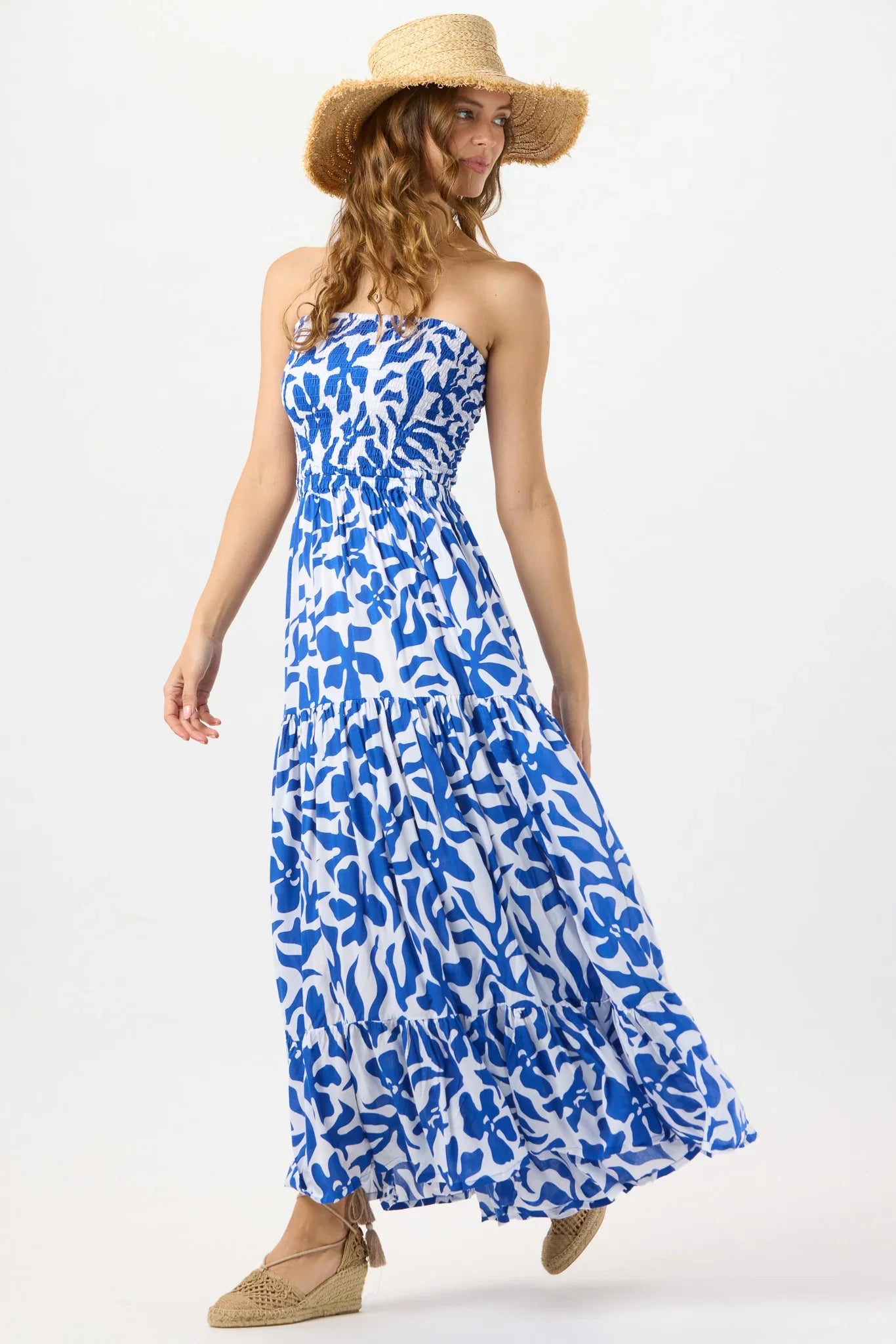 Tiare Hawaii Boracay Maxi Dress - Bora Bora Blue