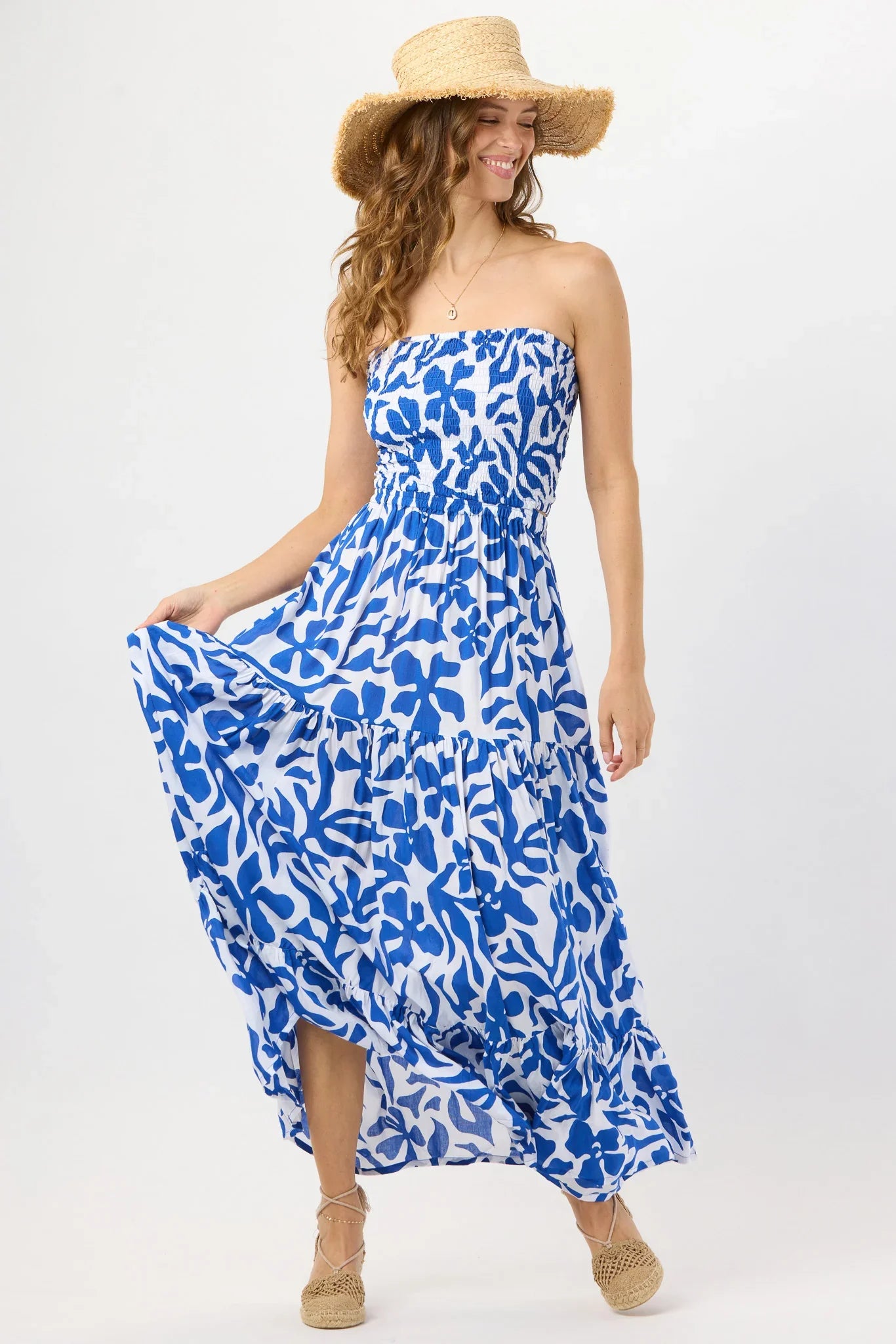 Tiare Hawaii Boracay Maxi Dress - Bora Bora Blue