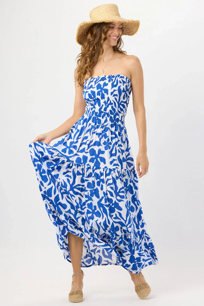 Tiare Hawaii Boracay Maxi Dress - Bora Bora Blue