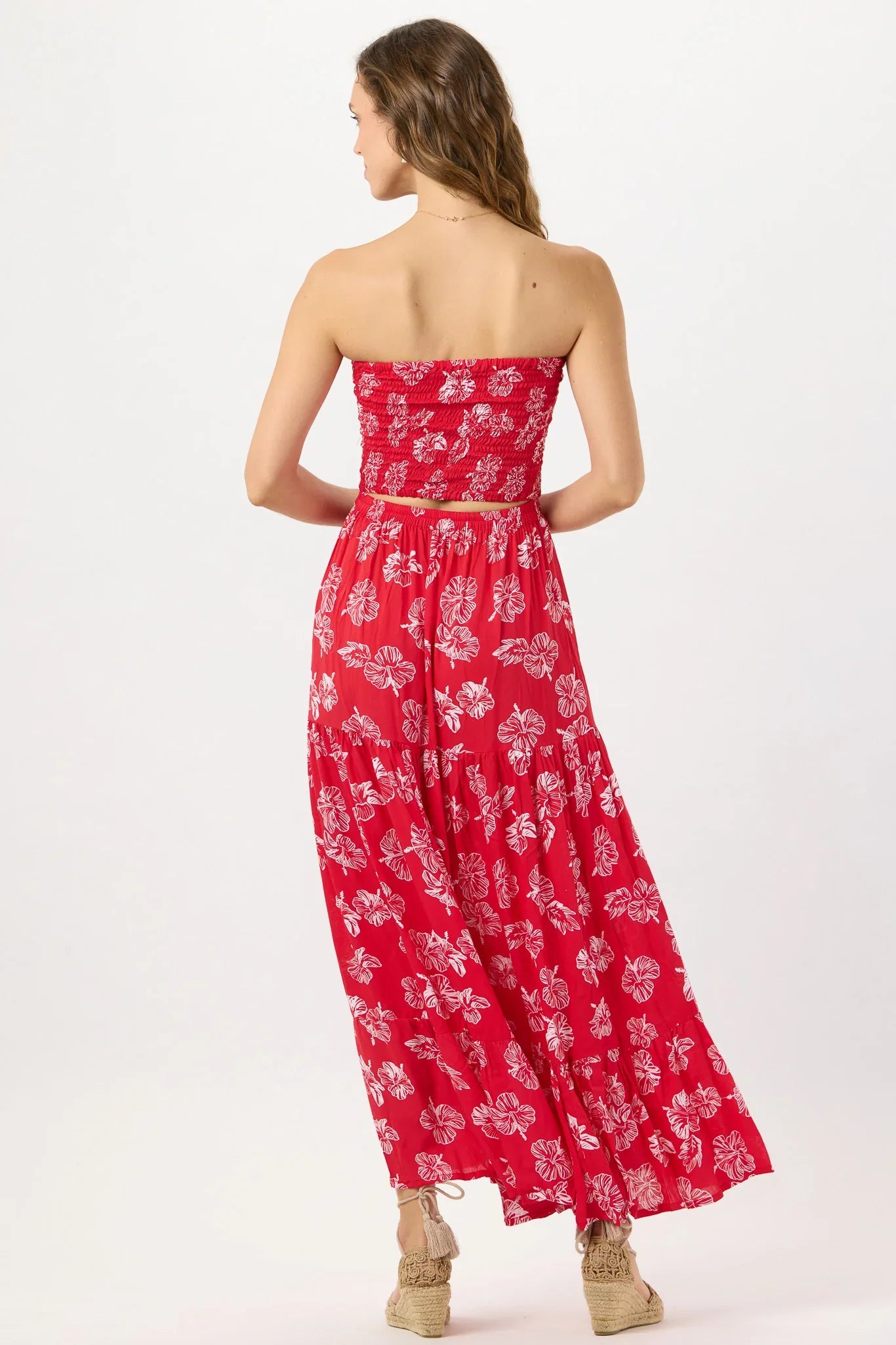 Tiare Hawaii Boracay Maxi Dress - Honolulu Red