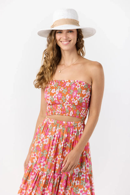 Tiare Hawaii Boracay Maxi Dress - Island Medley Rust