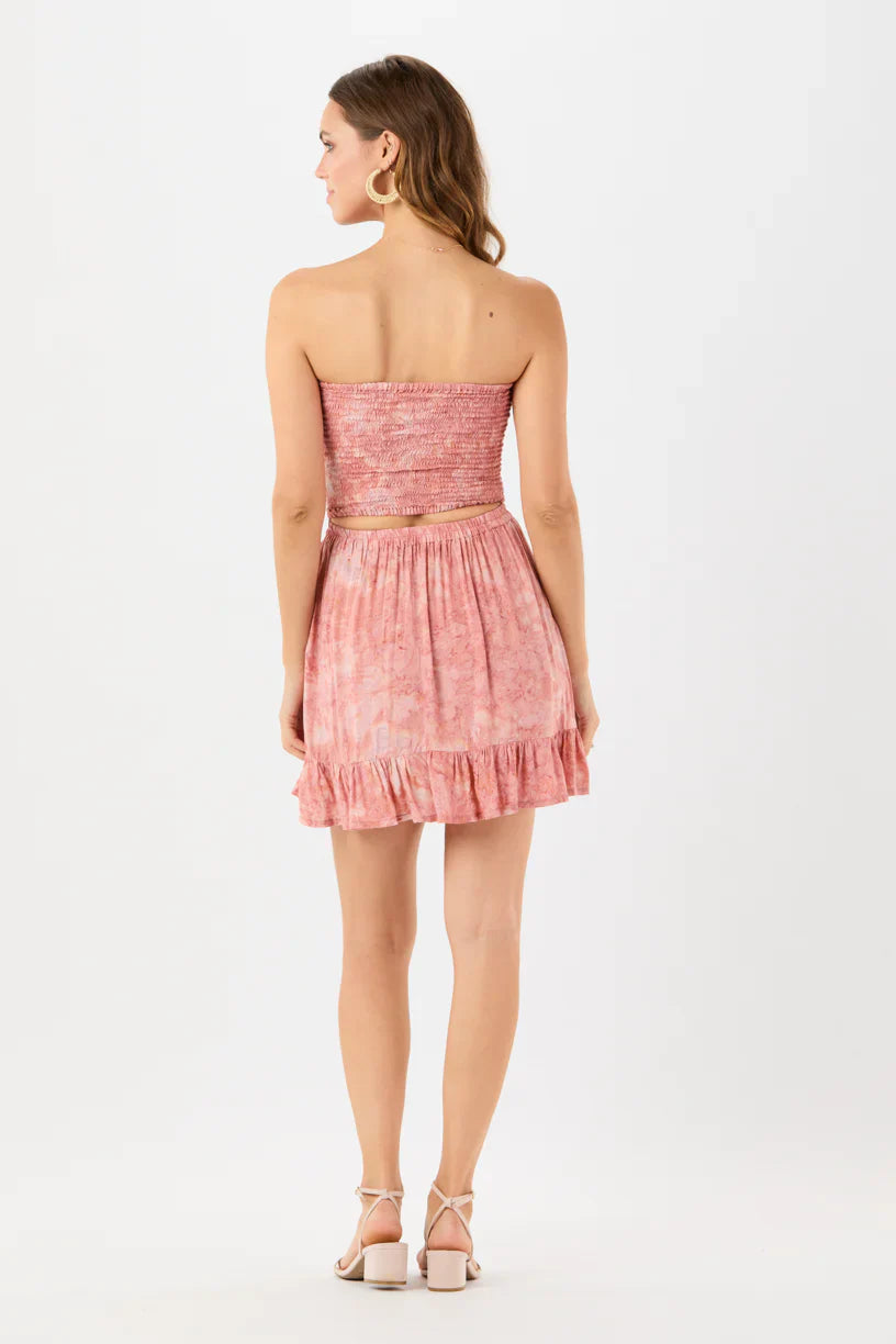 Tiare Hawaii Boracay Mini Dress - Marbled Mauve